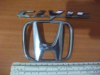 Лот: 19497242. Фото: 2. шильдик honda +надпись civic. Автохимия, масла, тюнинг