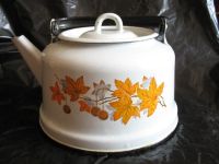 Лот: 5449270. Фото: 2. Чайник эмалированный. Посуда, кухонная утварь