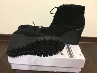 Лот: 10315500. Фото: 3. Новые ботильоны из нат.замши 40... Одежда, обувь, галантерея