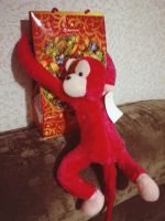 Лот: 6579592. Фото: 3. Мягкая игрушка - обезьяна. Сувениры, подарки