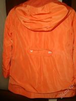 Лот: 2544132. Фото: 2. Плащик оранжевый летний De Salito... Одежда и аксессуары