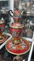 Лот: 10060137. Фото: 2. Гарнитур " Самовар + Чайник... Антиквариат