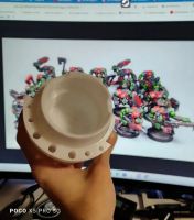 Лот: 25886026. Фото: 2. Стакан для кистей. Кистемойка. Изобразительное искусство