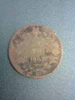 Лот: 8806851. Фото: 2. 5 центесимес 1867 год Италия. Монеты