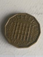 Лот: 15941647. Фото: 2. Великобритания 3 пенса, 1964. Монеты