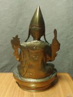 Лот: 13492643. Фото: 2. Буддийская скульптура бронза. Живопись, скульптура, фото