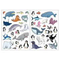 Лот: 14666302. Фото: 4. Наклейки многоразовые «Кто живёт... Красноярск