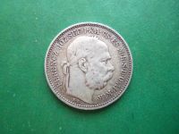 Лот: 21732887. Фото: 2. Венгрия 1 крона 1893 г. серебро... Монеты