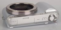Лот: 18421735. Фото: 2. Фотоаппарат sony nex c3 ( белый... Фотокамеры