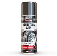 Лот: 25808609. Фото: 2. Чернитель шин AVS Black Tyre аэрозоль... Автохимия, масла, тюнинг