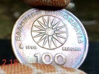Лот: 11686865. Фото: 2. 100 драхма 1990г. люкс! Греция. Монеты