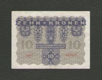 Лот: 15619270. Фото: 2. 10 крон 1922 года. Австрия. Банкноты