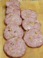 Лот: 19525719. Фото: 2. Колбаса домашняя п/копчёная рубленая... Продукты