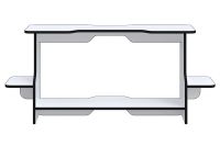 Лот: 25232155. Фото: 2. Подставка настольная VMMGAME Level. Мебель для гостиной