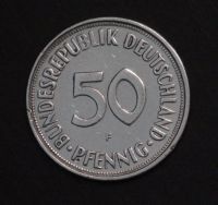 Лот: 3944389. Фото: 2. 50 пфеннигов. ФРГ. 1971 г. Состояние... Монеты