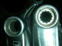 Лот: 5742478. Фото: 2. Шатуны truvativ power spline с... Велоспорт