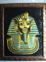 Лот: 4861148. Фото: 2. картина " Тутанхамон ". Картины, панно