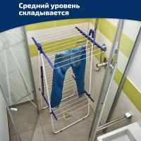 Лот: 24943243. Фото: 3. Сушилка для белья напольная Leifheit... Домашний быт