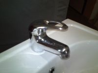 Лот: 8516156. Фото: 2. Раковина + тумба + смеситель... Мебель