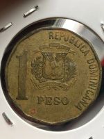 Лот: 19461458. Фото: 2. Доминикана 1 песо, 1991. Монеты