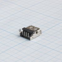 Лот: 12288012. Фото: 2. Разъём USB №148 ver.2.0 female... Радиодетали  (электронные компоненты)