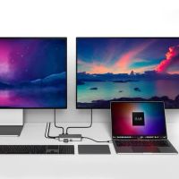 Лот: 21438609. Фото: 3. USB-хаб Hyper HyperDrive Dual... Компьютеры, оргтехника, канцтовары