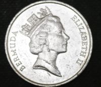 Лот: 10640074. Фото: 2. Экзотика с рубля (10144) Бермудские... Монеты