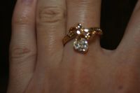 Лот: 4037794. Фото: 2. кольцо бижутерия. Ювелирные изделия, бижутерия, часы