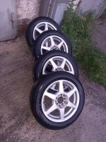 Лот: 18340328. Фото: 2. Литые диски с резиной bridgestone... Шины, Диски