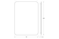 Лот: 24642864. Фото: 3. Зеркало с LED-подсветкой DEFESTO... Красноярск
