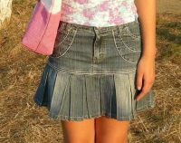 Лот: 1462489. Фото: 2. Джинсовая юбка стрейч.Размер 46. Женская одежда