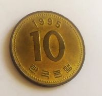 Лот: 25855272. Фото: 2. Южная Корея 10 вон 1995. Монеты