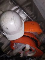 Лот: 15838896. Фото: 2. каска строительная бу....(33-1... Спецодежда, СИЗ, пожарное оборудование