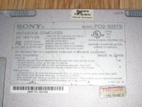 Лот: 4628808. Фото: 2. Sony VAIO PCG-505TS Раритетный. Компьютеры, ноутбуки, планшеты