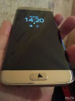 Лот: 10200021. Фото: 3. Samsung galaxy s7 GOLD edge, оригинал... Красноярск