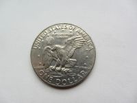 Лот: 4492645. Фото: 2. США 1 доллар 1977 ( Лунный доллар... Монеты