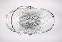 Лот: 12740345. Фото: 2. Вазочка с металлической ручкой... Посуда, кухонная утварь