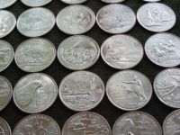 Лот: 4447564. Фото: 10. США 25 центов 1999-2009гг_квотер...