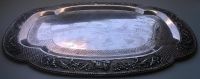 Лот: 25886041. Фото: 2. Серебряный поднос Вьетнам-СССР... Антиквариат