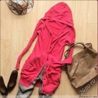 Лот: 1396338. Фото: 2. Новый кардиган персикового цвета... Женская одежда