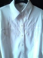 Лот: 5897654. Фото: 2. Блуза офисная стрейч плотный 48. Женская одежда