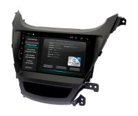 Лот: 16462295. Фото: 2. Штатная магнитола Hyundai Elantra... Автозвук