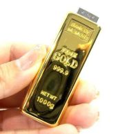 Лот: 5707427. Фото: 2. Флешка GOLD (слиток) 64GB. Носители информации