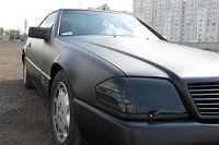Лот: 4657225. Фото: 2. Тонировочная пленка для фар чёрная... Автохимия, масла, тюнинг