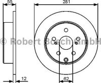Лот: 16184313. Фото: 3. Диски тормозные задние Bosch 0986479419... Авто, мото, водный транспорт