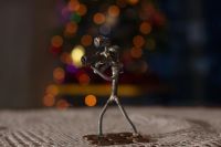 Лот: 4887839. Фото: 2. статуэтка "фотограф в работе". Скульптура, резьба