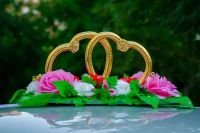 Лот: 5276860. Фото: 2. Украшение на свадебную машину... Свадебная мода