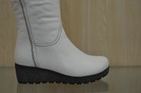 Лот: 4520106. Фото: 3. Белые зимние сапожки.(артикул... Одежда, обувь, галантерея