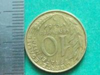 Лот: 11891703. Фото: 4. Монета 10 сантим Франция 1976... Красноярск