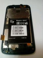 Лот: 10264300. Фото: 2. A245 . Fly IQ447 Дисплей в рамке... Запчасти, оборудование